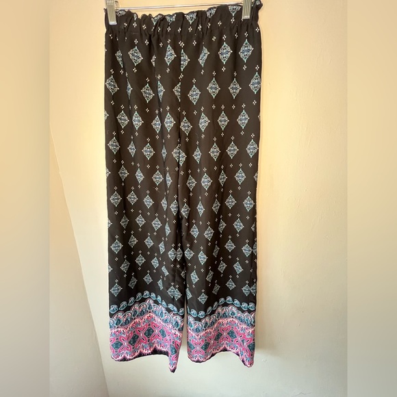My Michelle Other - My Michelle Girls Wide Leg Palazzo Style Pants Black Blue Pink Girls Size Large